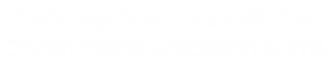 Ashley Nathoo & Co. - Chartered Accountants
